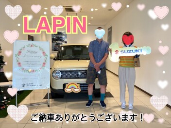 ラパンご納車式